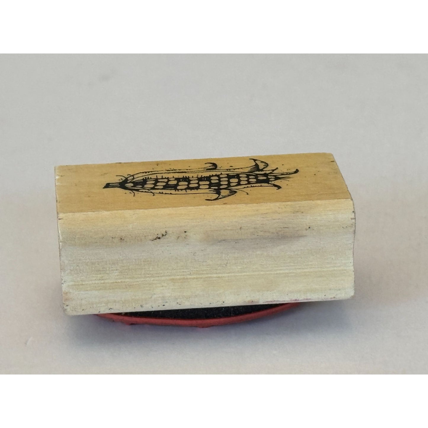 DJ Inkers Rubber Stamp Corn Farm Crop Food Fall Harvest Thanksgiving Card Making