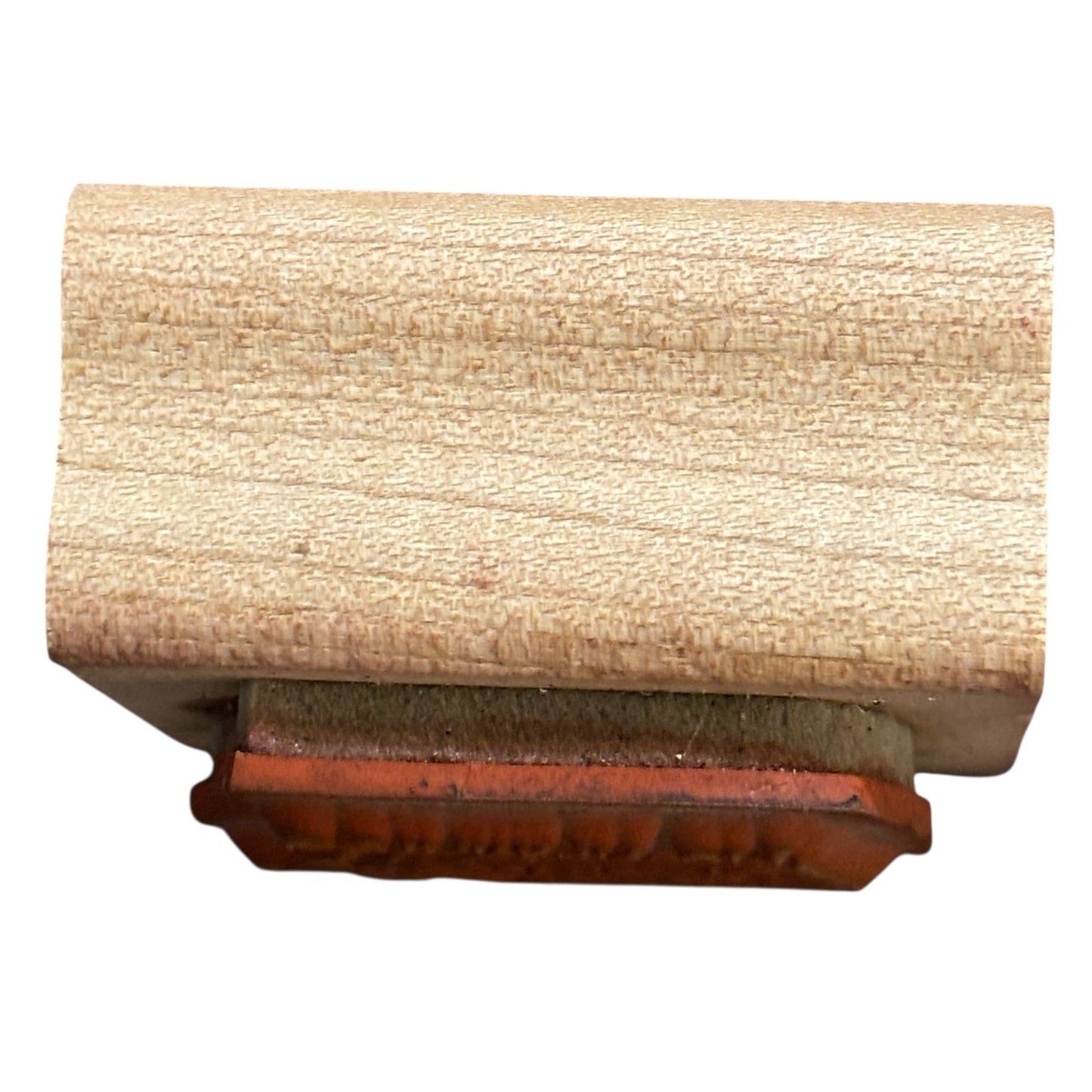 Stampin Up Wood Rubber Stamp Angel Policy Stamp Hand Stamped Crafter Card Making