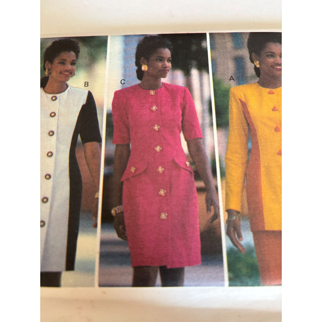 Butterick Sewing Pattern 6140 Essence Collection Dress Tunic Skirt 12 14 16 UC