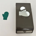 Stampin Up Paper Punch Mitten Builder Shape Christmas Cardmaking Mittens Holiday Craft Winter Scrapbooking