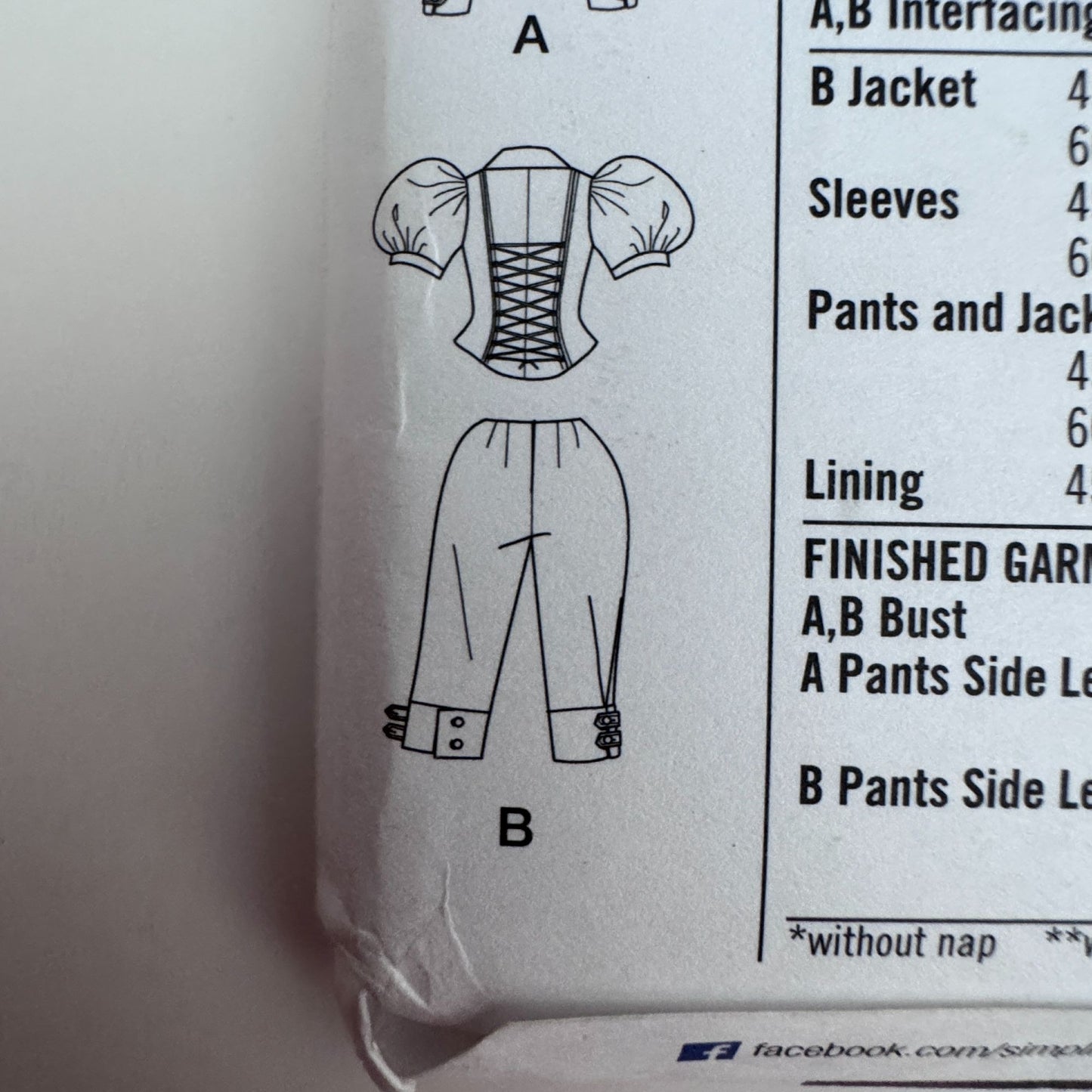 Simplicity Sewing Pattern 8114 Steampunk Costume Victorian Outfit Corset Jacket Pants Cosplay 14-22 Uncut