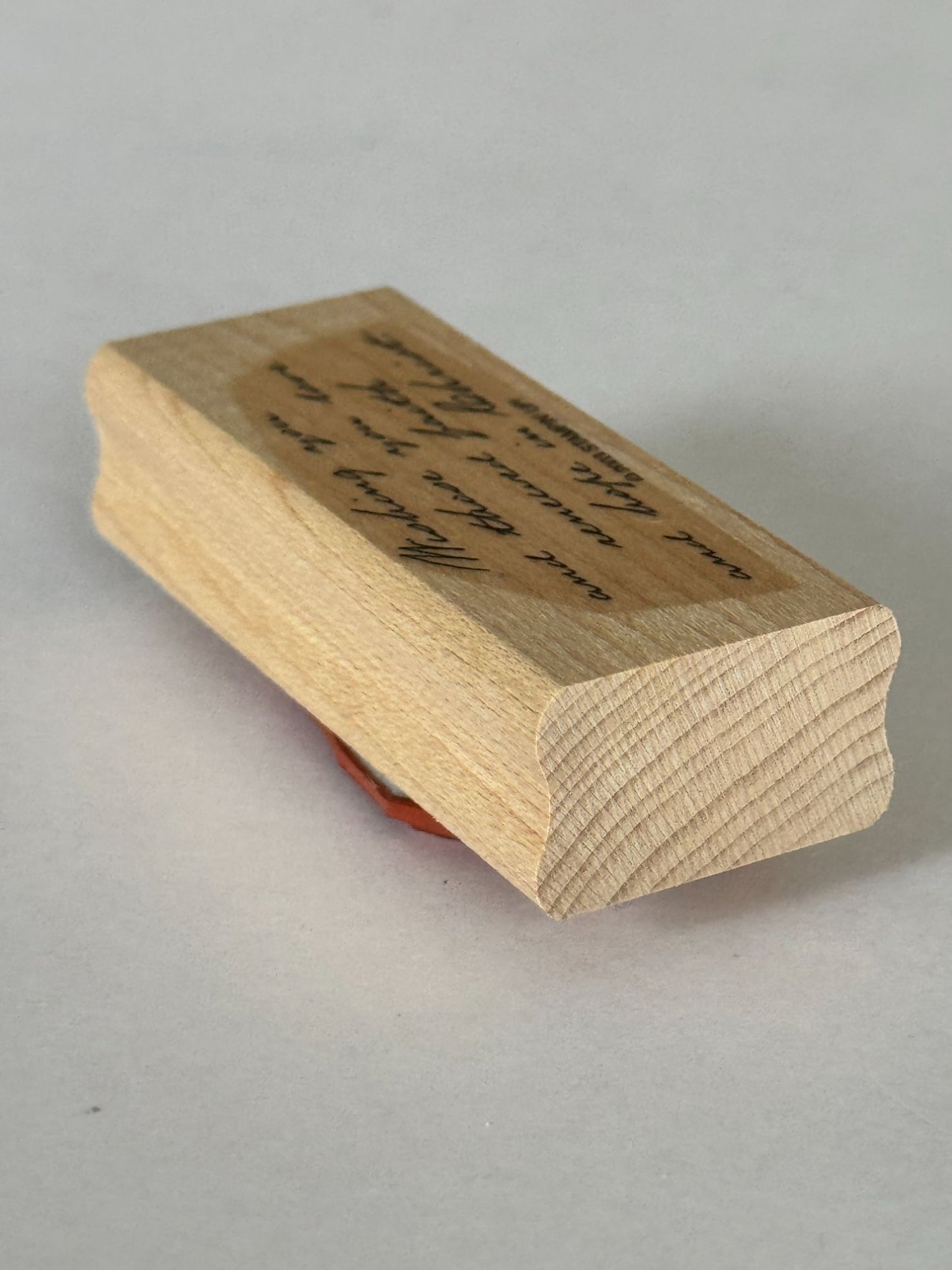 Stampin Up Rubber Stamp Christian Words Wishing You Renewed Faith Hope In Christ