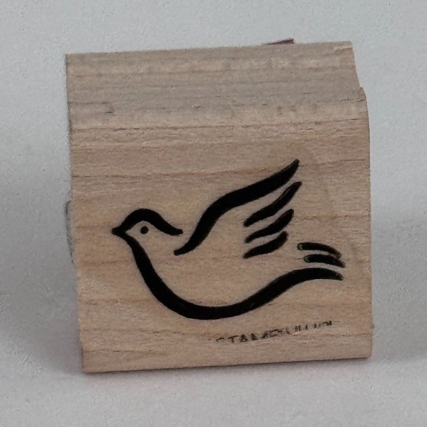 Stampin Up Rubber Stamp Dove Christian Catholic Easter Peace Christmas Religious