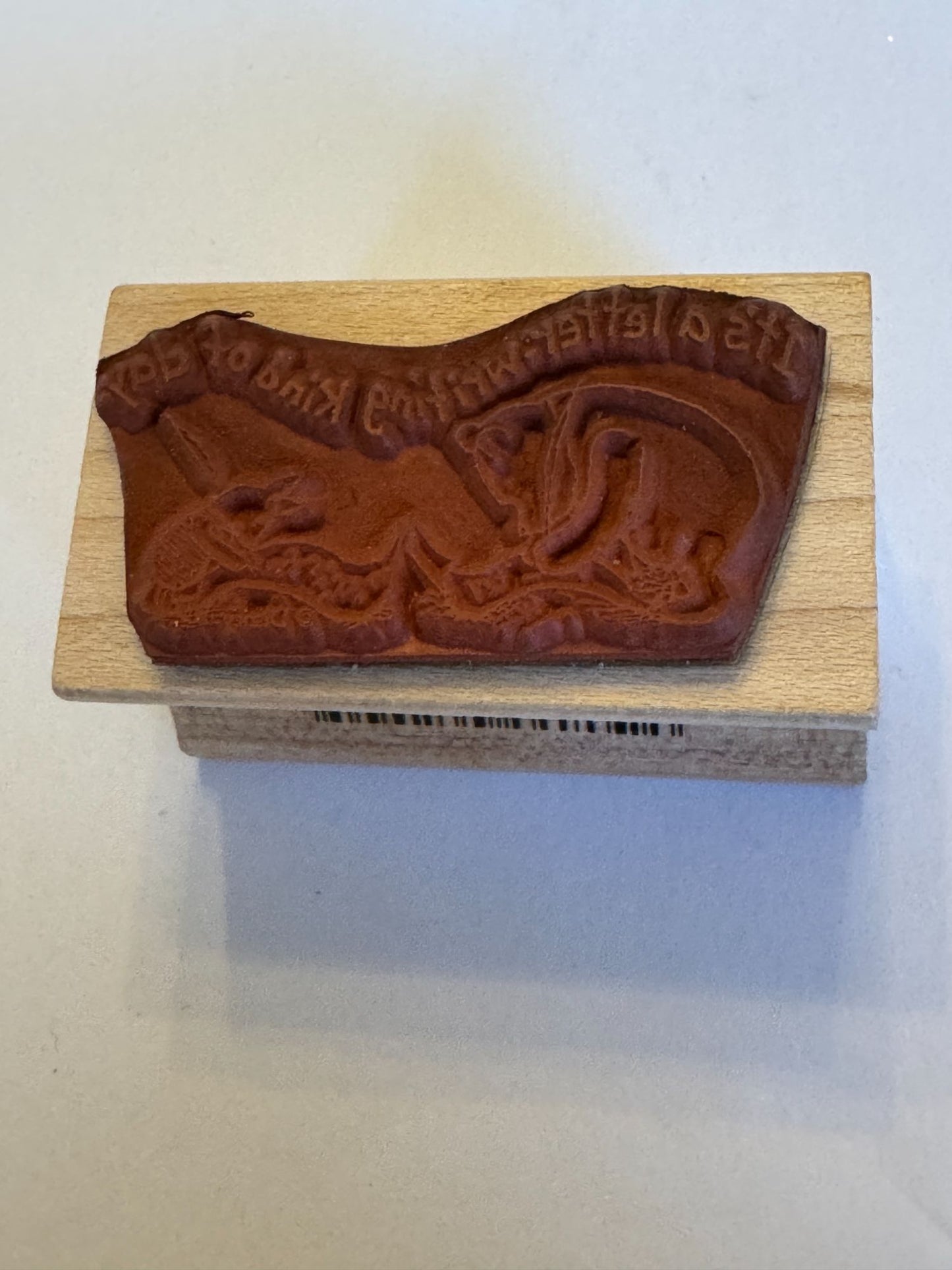 All Night Media Disney Rubber Stamp Winnie The Pooh Letter Writing Kind Of Day