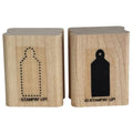 Stampin Up Rubber Stamps Set Tiny Gift Tags Small Card Making Scrapbooking Craft