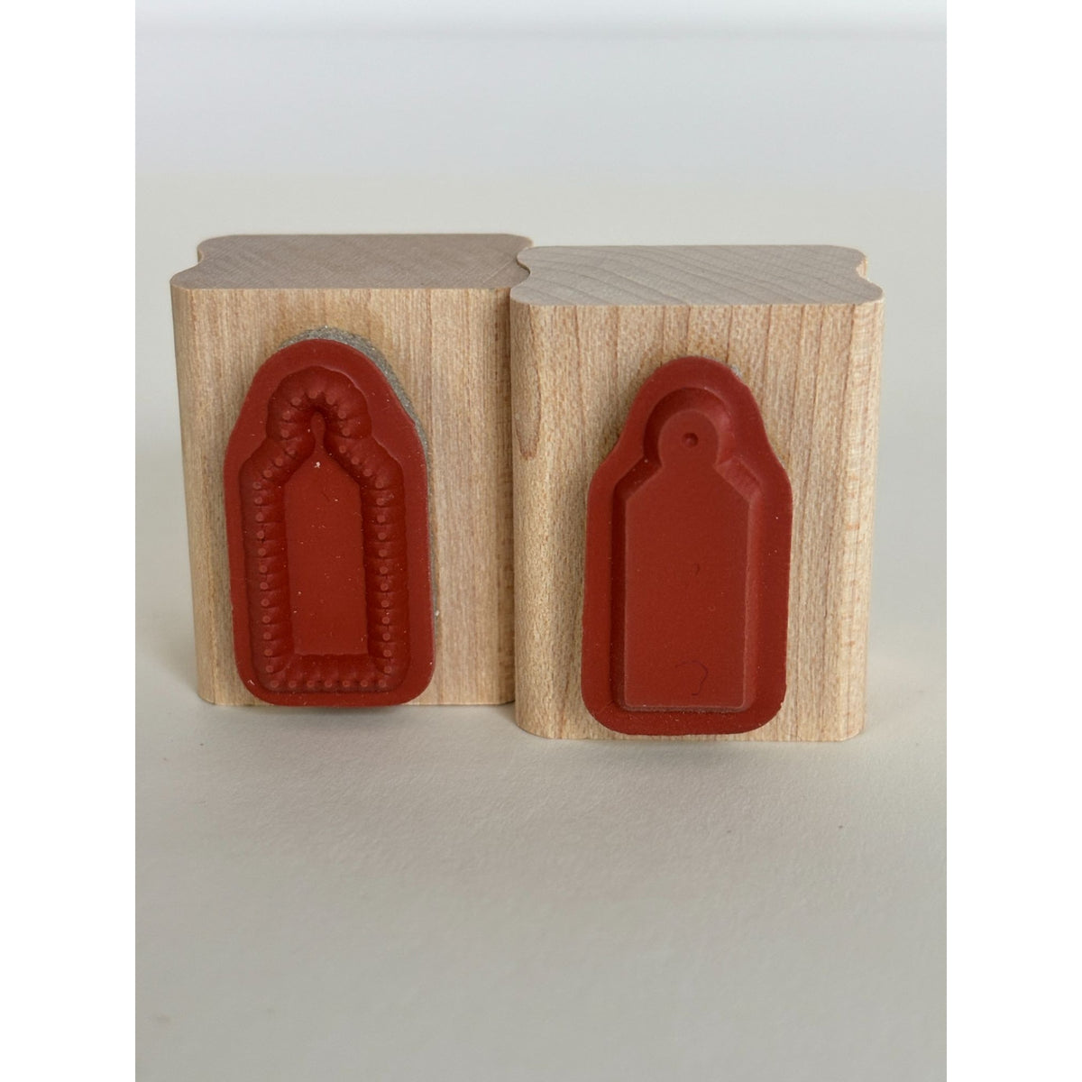 Stampin Up Rubber Stamps Set Tiny Gift Tags Small Card Making Scrapbooking Craft