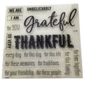 CTMH Acrylic Stamps Grateful for This Life Gratitude Journal Thanksgiving S2109