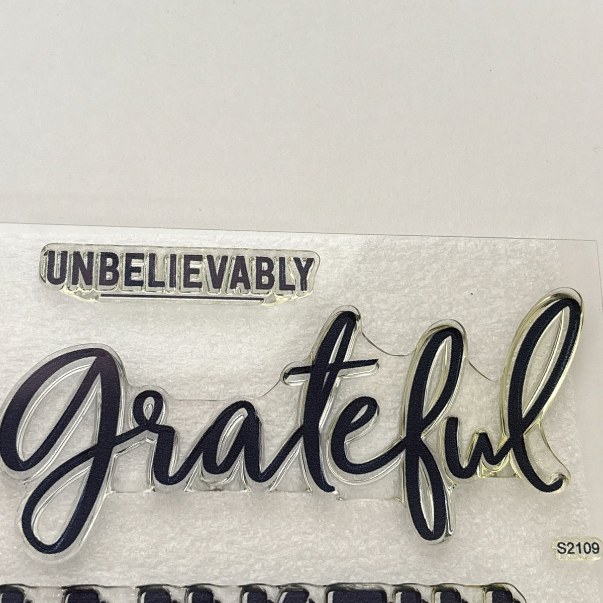 CTMH Acrylic Stamps Grateful for This Life Gratitude Journal Thanksgiving S2109
