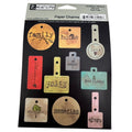 Pebbles Real Life Stickers Paper Charms Die Cut Family Joy Crafting Scrapbooking Cardmaking Journaling